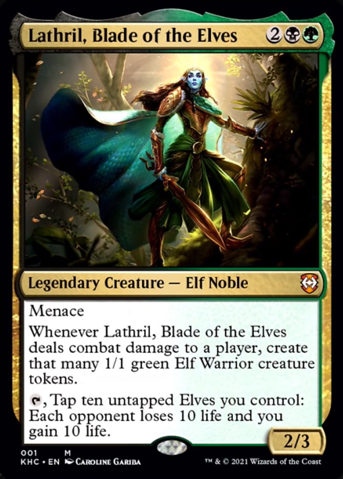 Lathril, Blade of the Elves [Kaldheim Commander] | Lots Moore NSW