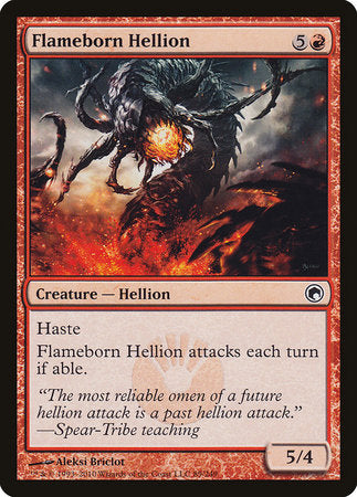 Flameborn Hellion [Scars of Mirrodin] | Lots Moore NSW