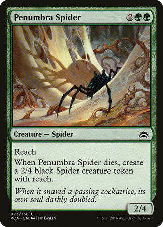 Penumbra Spider [Planechase Anthology] | Lots Moore NSW