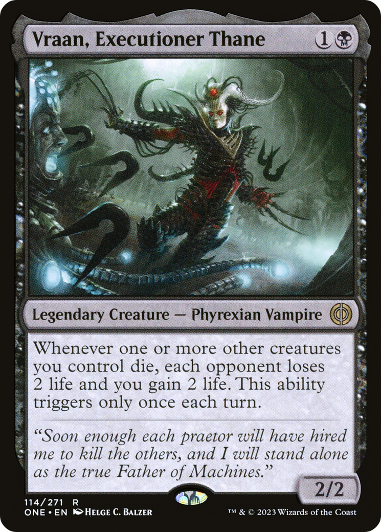 Vraan, Executioner Thane [Phyrexia: All Will Be One] | Lots Moore NSW