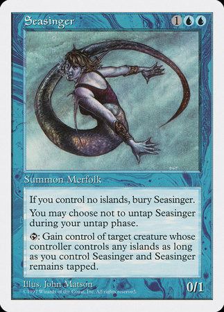 Seasinger [Fifth Edition] | Lots Moore NSW
