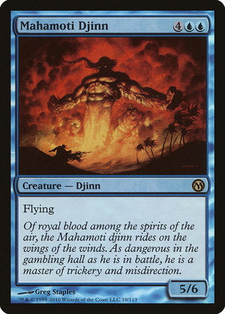 Mahamoti Djinn [Duels of the Planeswalkers] | Lots Moore NSW