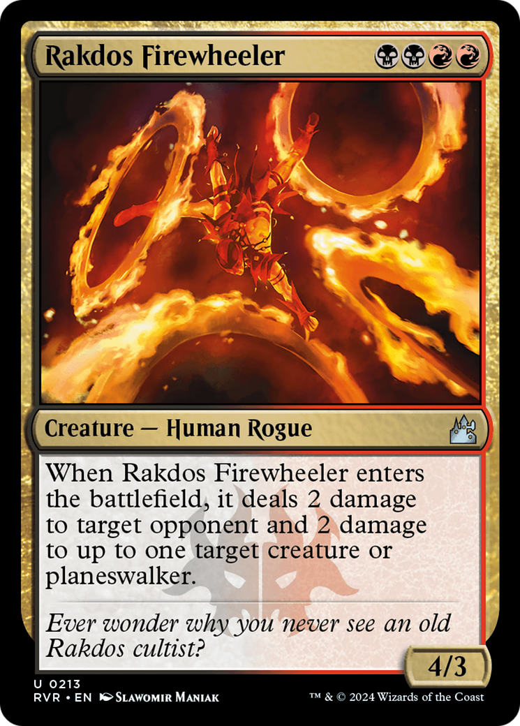 Rakdos Firewheeler [Ravnica Remastered] | Lots Moore NSW