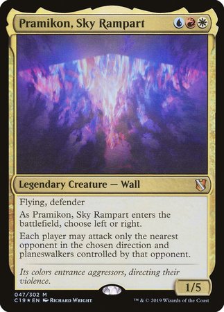 Pramikon, Sky Rampart [Commander 2019] | Lots Moore NSW