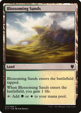 Blossoming Sands [Commander 2017] | Lots Moore NSW