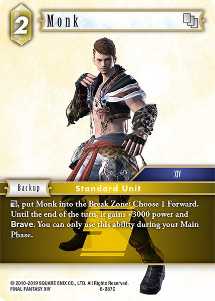 Monk [Opus VIII] | Lots Moore NSW