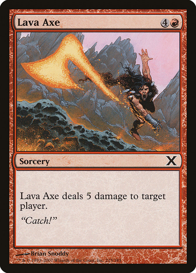 Lava Axe [Tenth Edition] | Lots Moore NSW