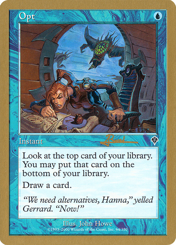 Opt (Antoine Ruel) [World Championship Decks 2001] | Lots Moore NSW