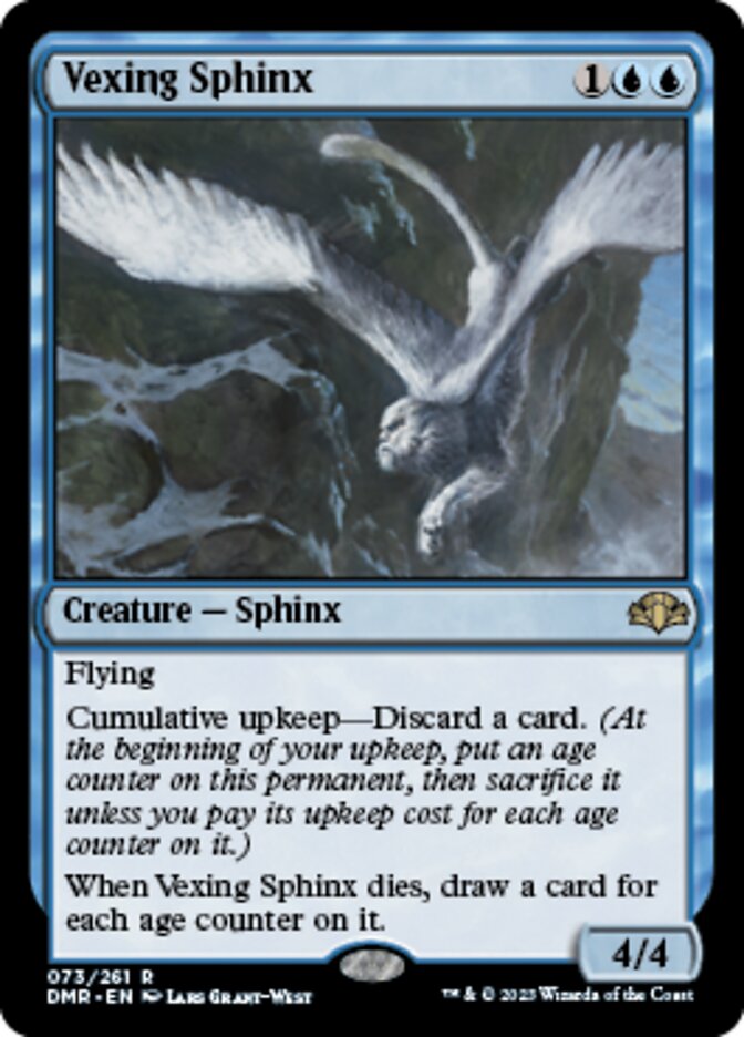 Vexing Sphinx [Dominaria Remastered] | Lots Moore NSW