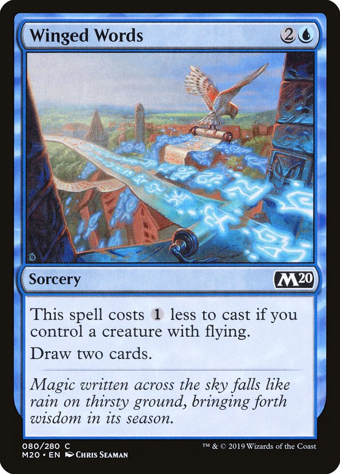 Winged Words [Core Set 2020] | Lots Moore NSW