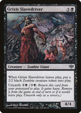 Grixis Slavedriver [Conflux] | Lots Moore NSW