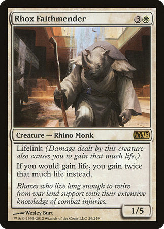 Rhox Faithmender [Magic 2013] | Lots Moore NSW