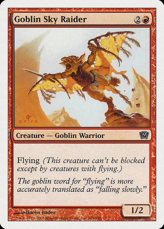 Goblin Sky Raider [Ninth Edition] | Lots Moore NSW