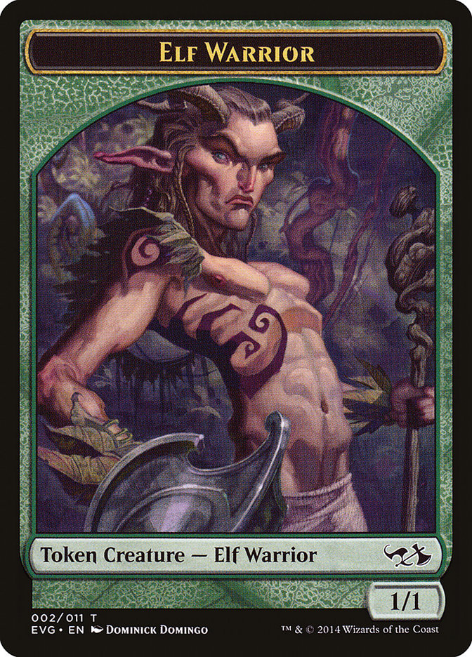 Elf Warrior Token (Elves vs. Goblins) [Duel Decks Anthology Tokens] | Lots Moore NSW