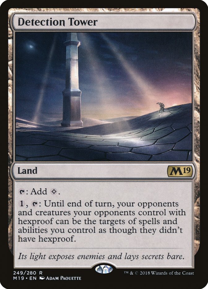 Detection Tower [Core Set 2019] | Lots Moore NSW