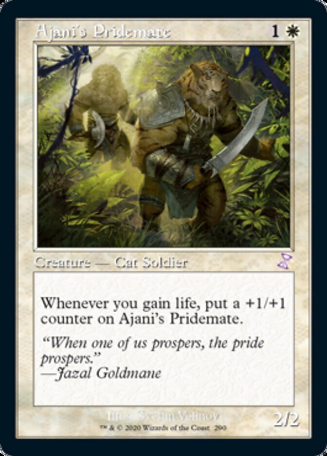 Ajani's Pridemate (Timeshifted) [Time Spiral Remastered] | Lots Moore NSW