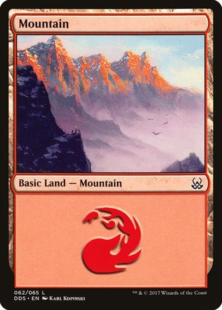 Mountain (62) [Duel Decks: Mind vs. Might] | Lots Moore NSW