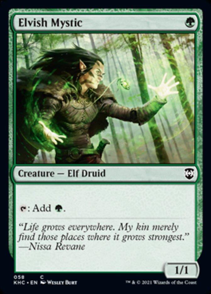 Elvish Mystic [Kaldheim Commander] | Lots Moore NSW