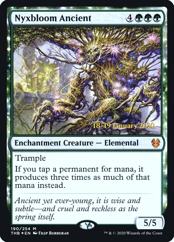 Nyxbloom Ancient [Theros Beyond Death Prerelease Promos] | Lots Moore NSW