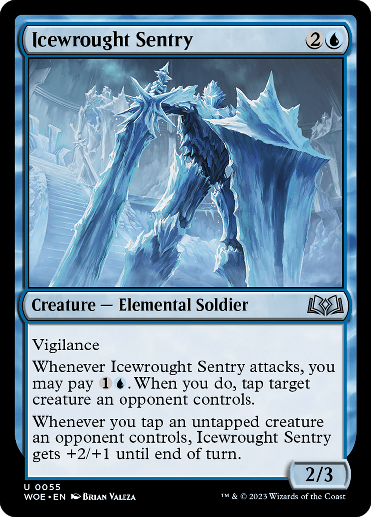 Icewrought Sentry [Wilds of Eldraine] | Lots Moore NSW