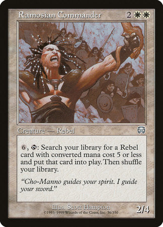 Ramosian Commander [Mercadian Masques] | Lots Moore NSW