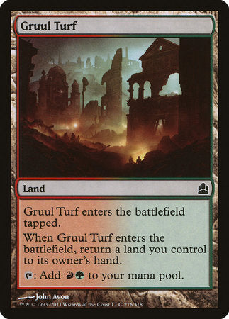 Gruul Turf [Commander 2011] | Lots Moore NSW