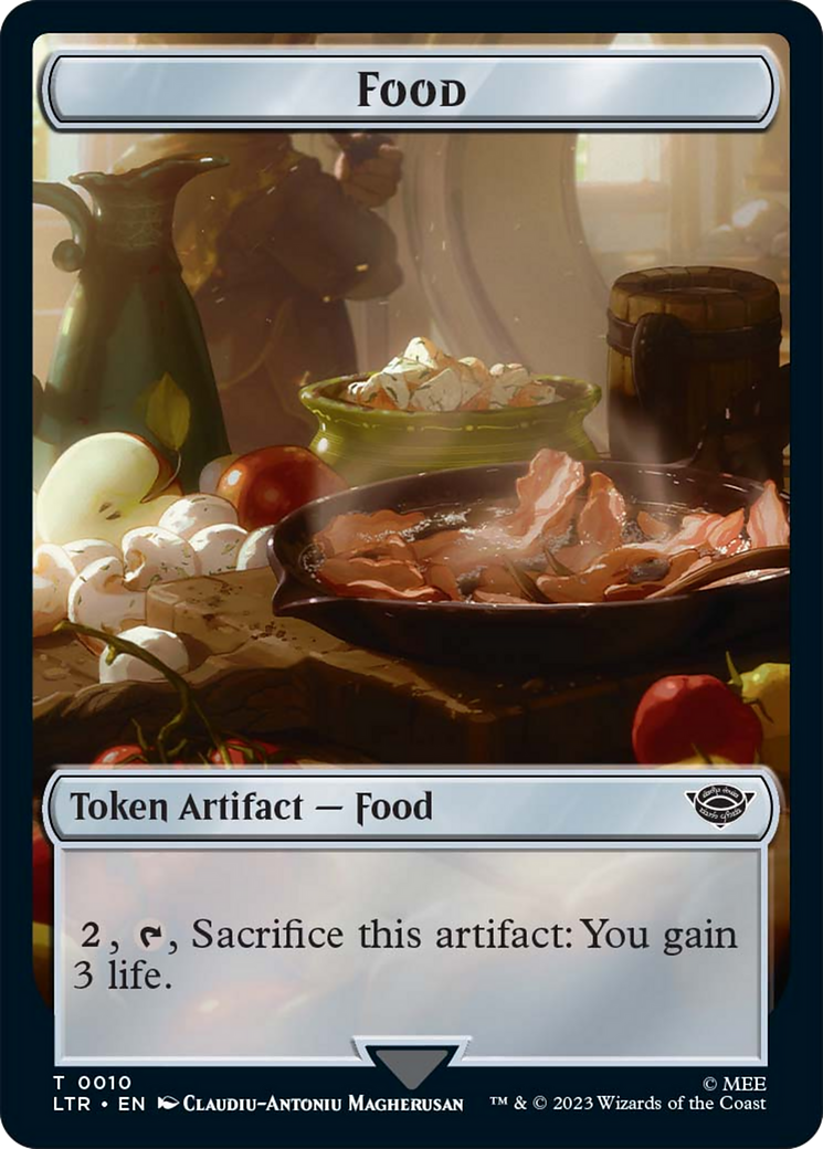 Food (10) // Spirit Double-Sided Token [The Lord of the Rings: Tales of Middle-Earth Tokens] | Lots Moore NSW