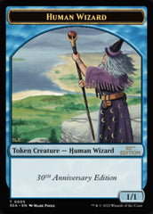 Human Wizard Token [30th Anniversary Tokens] | Lots Moore NSW