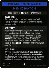 Mimic Match (Magic Minigame) [Commander Legends: Battle for Baldur's Gate Minigame] | Lots Moore NSW