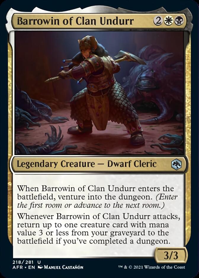 Barrowin of Clan Undurr [Dungeons & Dragons: Adventures in the Forgotten Realms] | Lots Moore NSW