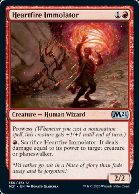 Heartfire Immolator [Core Set 2021] | Lots Moore NSW