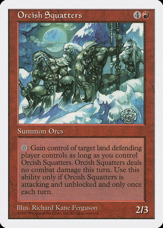 Orcish Squatters [Fifth Edition] | Lots Moore NSW