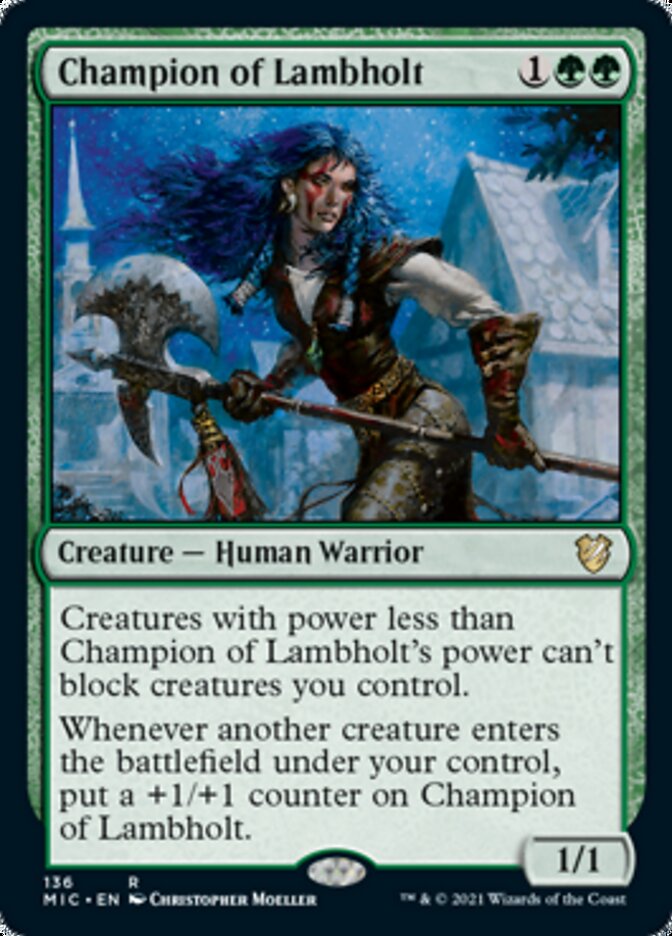 Champion of Lambholt [Innistrad: Midnight Hunt Commander] | Lots Moore NSW