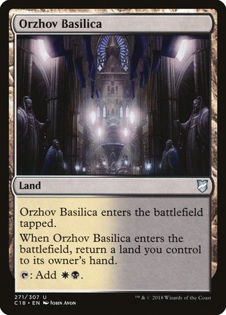 Orzhov Basilica [Commander 2018] | Lots Moore NSW