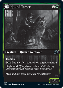 Hound Tamer // Untamed Pup [Innistrad: Double Feature] | Lots Moore NSW