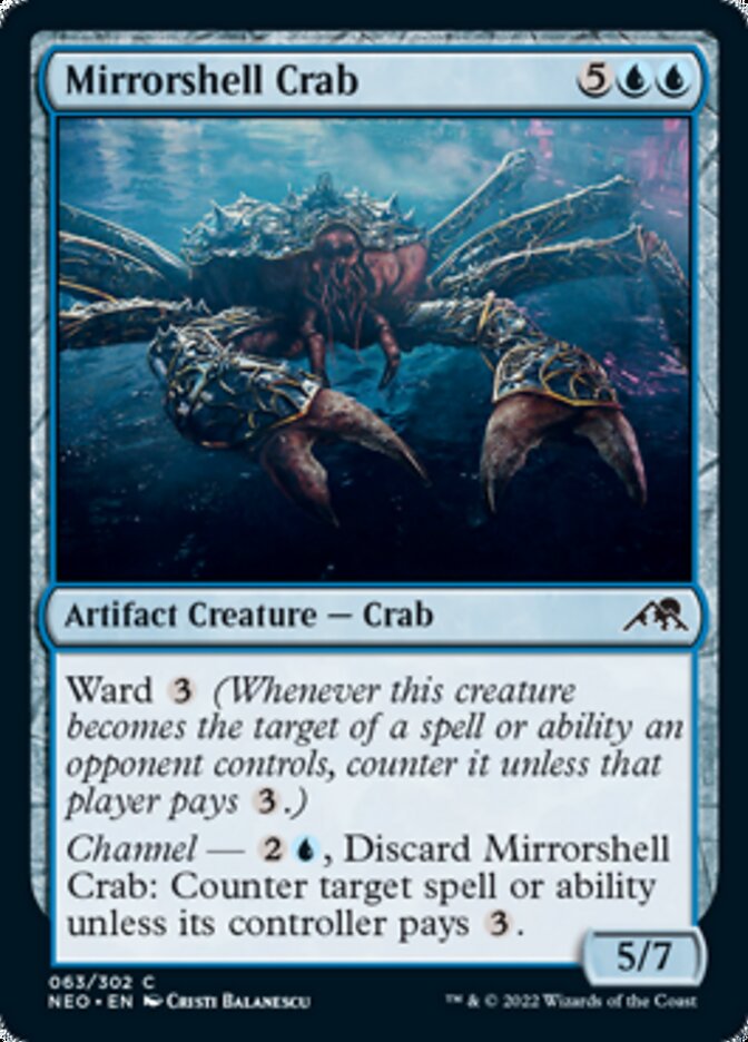 Mirrorshell Crab [Kamigawa: Neon Dynasty] | Lots Moore NSW