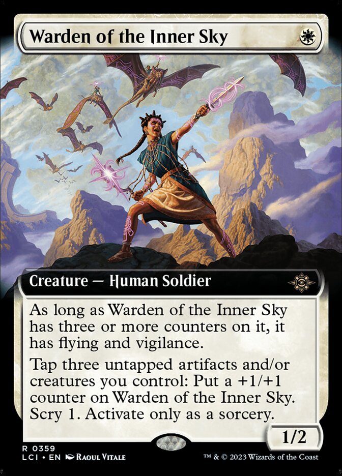 Warden of the Inner Sky (Extended Art) [The Lost Caverns of Ixalan] | Lots Moore NSW
