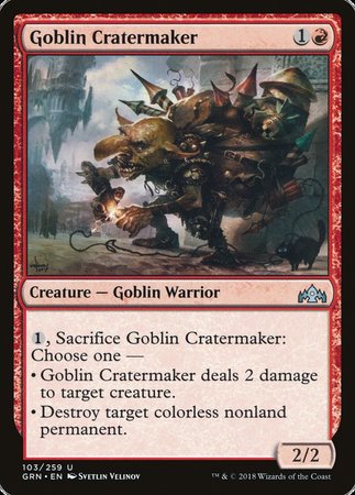 Goblin Cratermaker [Guilds of Ravnica] | Lots Moore NSW