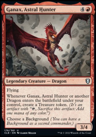 Ganax, Astral Hunter [Commander Legends: Battle for Baldur's Gate] | Lots Moore NSW