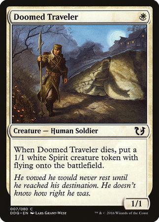 Doomed Traveler [Duel Decks: Blessed vs. Cursed] | Lots Moore NSW