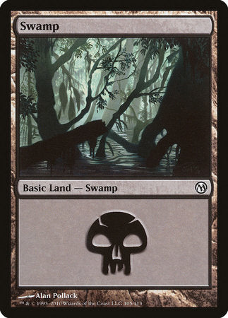 Swamp (105) [Duels of the Planeswalkers] | Lots Moore NSW