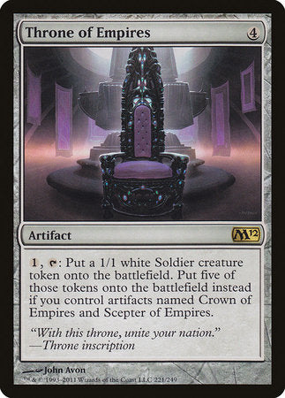 Throne of Empires [Magic 2012] | Lots Moore NSW