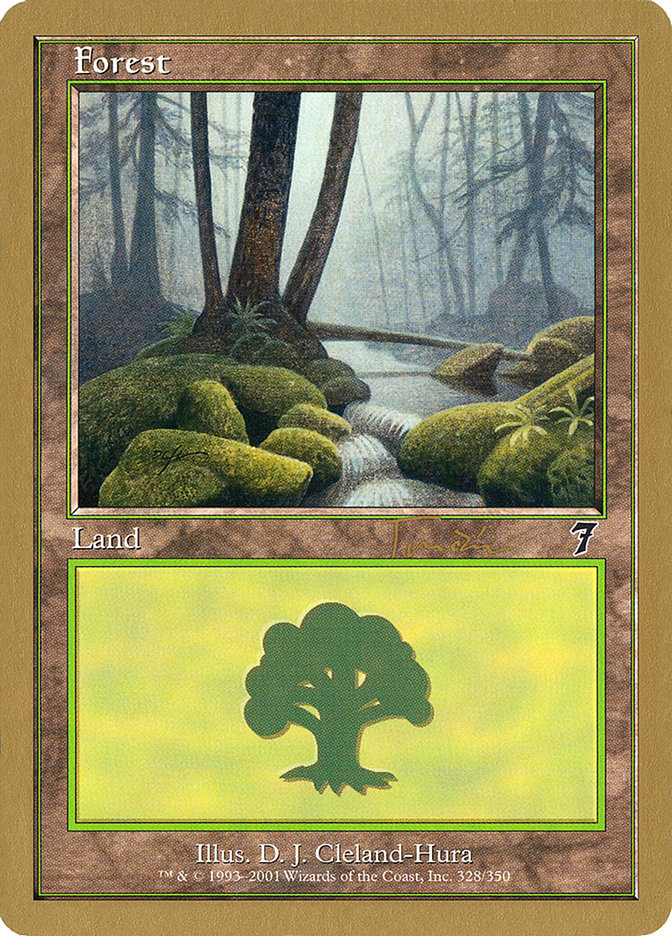 Forest (jt328) (Jan Tomcani) [World Championship Decks 2001] | Lots Moore NSW