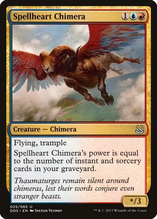 Spellheart Chimera [Duel Decks: Mind vs. Might] | Lots Moore NSW