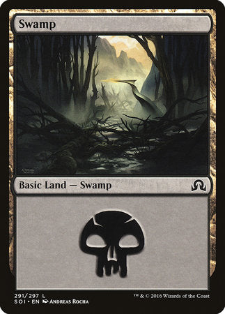 Swamp (291) [Shadows over Innistrad] | Lots Moore NSW