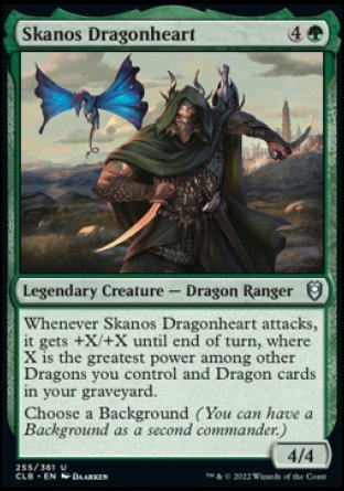 Skanos Dragonheart [Commander Legends: Battle for Baldur's Gate] | Lots Moore NSW