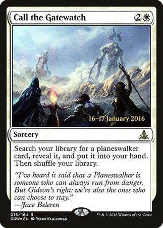 Call the Gatewatch [Oath of the Gatewatch Promos] | Lots Moore NSW