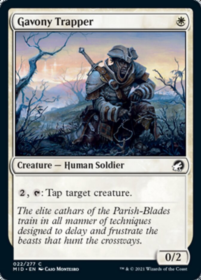 Gavony Trapper [Innistrad: Midnight Hunt] | Lots Moore NSW