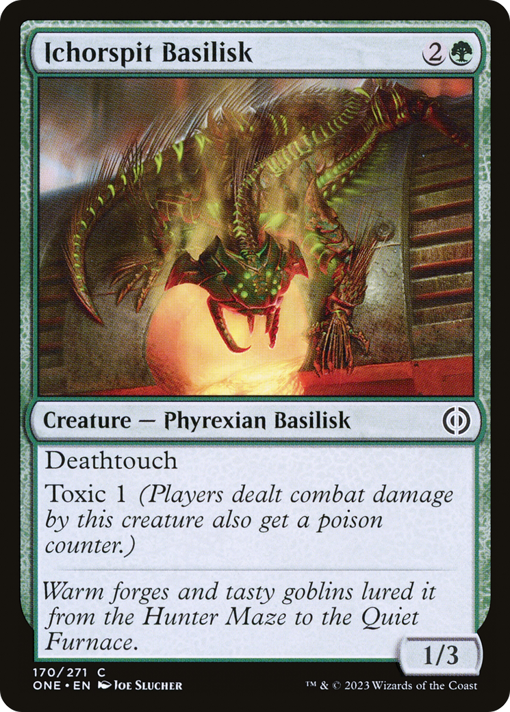 Ichorspit Basilisk [Phyrexia: All Will Be One] | Lots Moore NSW