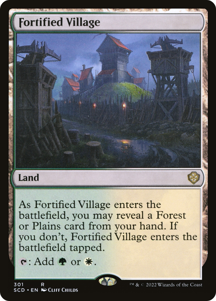 Fortified Village [Starter Commander Decks] | Lots Moore NSW
